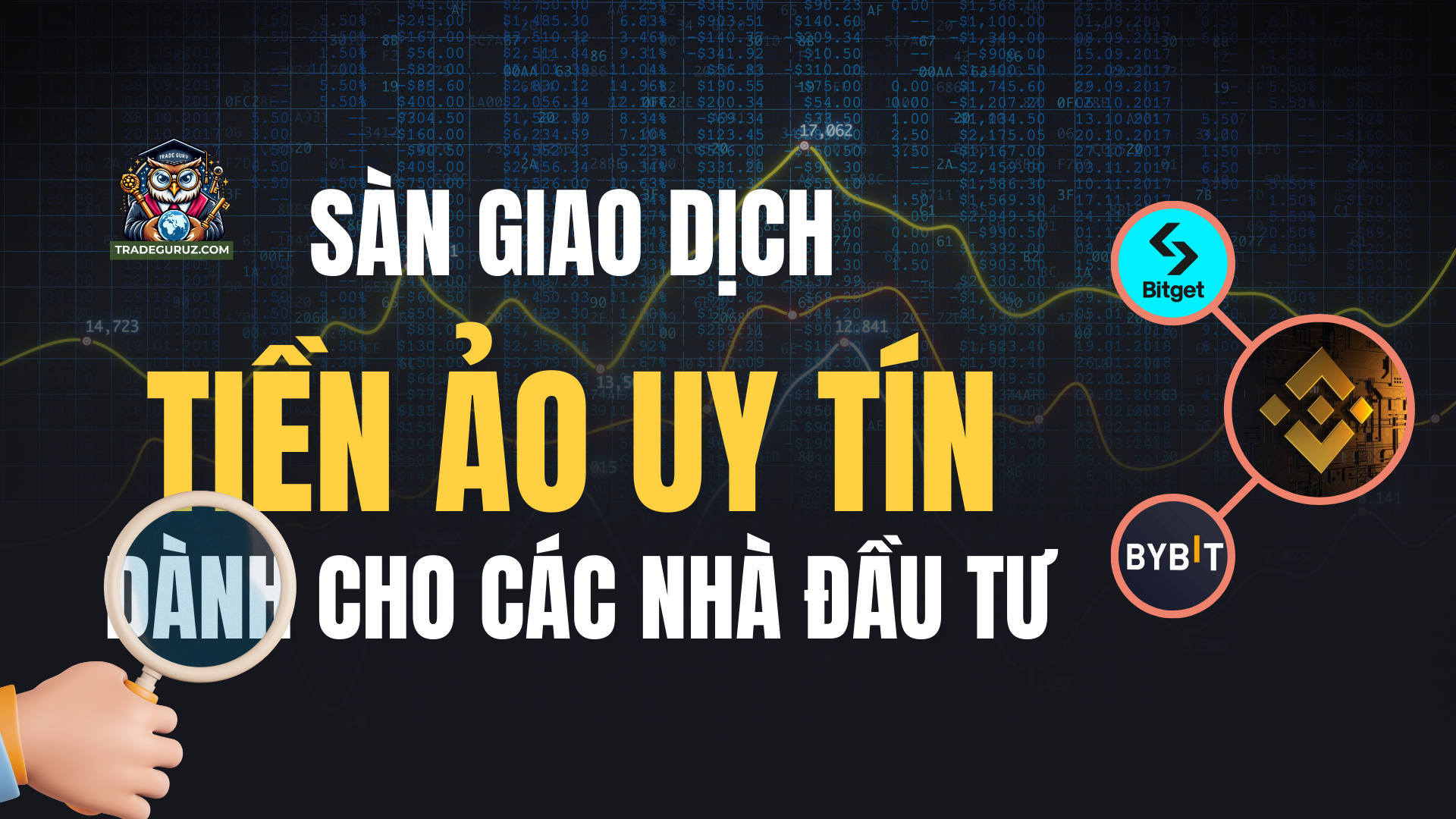 3 sàn giao dịch tiền ảo uy tín hiện nay 